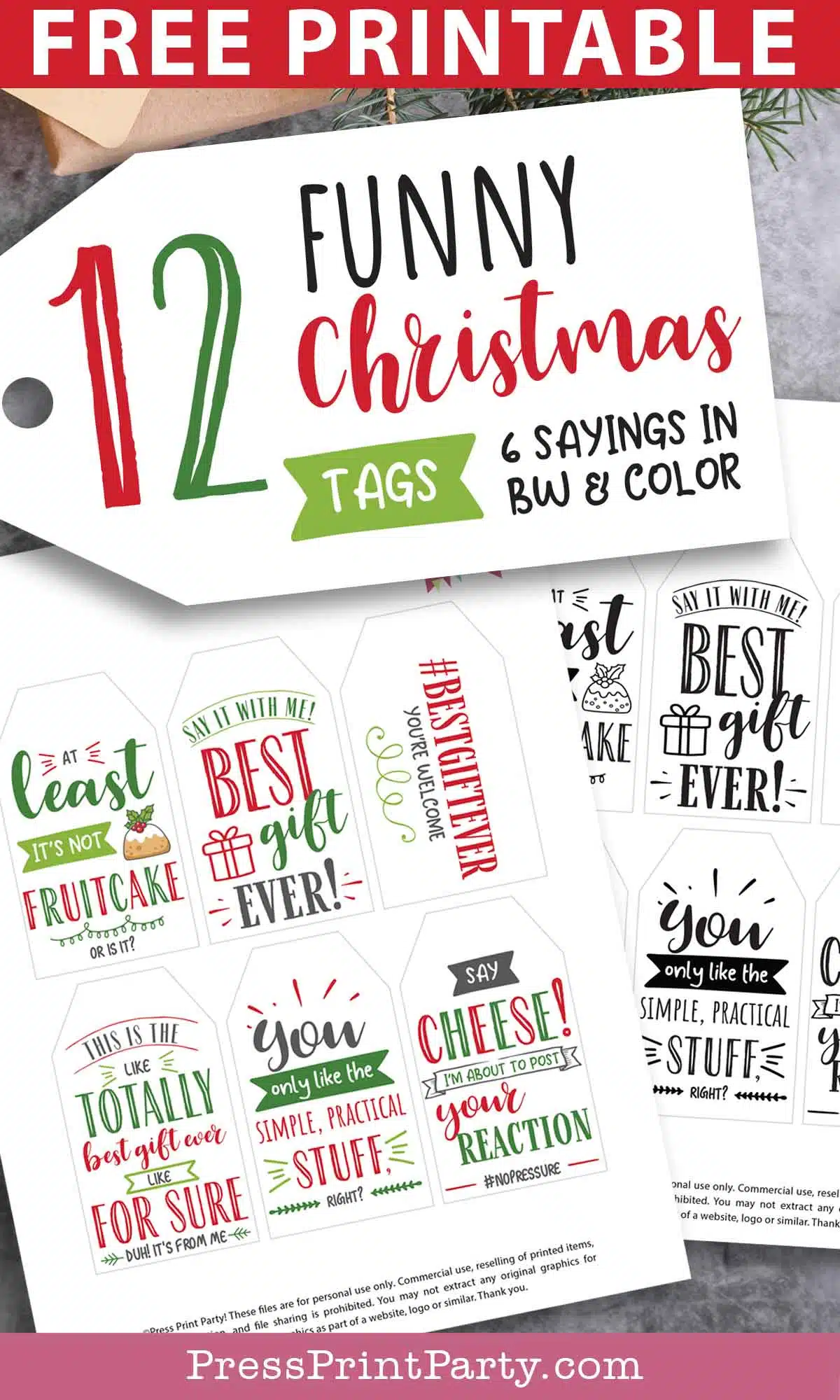 20 Funny Christmas Present Tags Elf Movie Quotes Christmas Tags